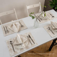 Table d&#39;hôtel / table de restauration serviette de table / table de mariage serviette